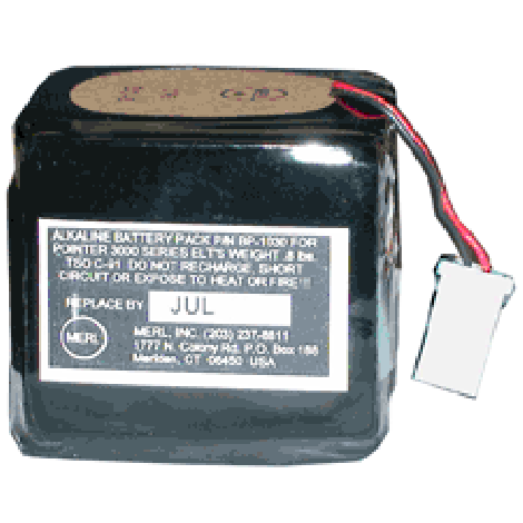 BP1030 ELT replacement battery for the Pointer 3000 