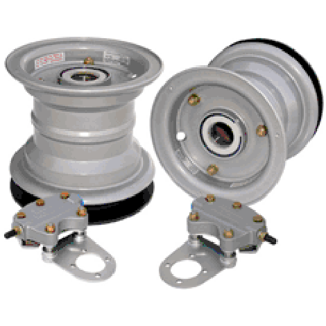 6" Magnesium Wheel and Brake Kit #61-211 for 1-1/2" Axle by Grove