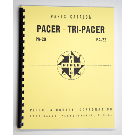 Piper PA-20/22 Parts Manual