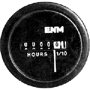 2-1/4" Round Engine Hour Meter by PSA