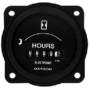 2-1/4" Round Engine Hour Meter by Datcon