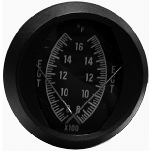 2" Round Dual EGT (Gauge Only), Imported, Non-TSO'd