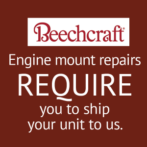 Beech Baron B-58 Engine Mount Repair, OEM 96-910010-67