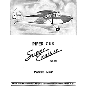 Piper PA-12 Parts List