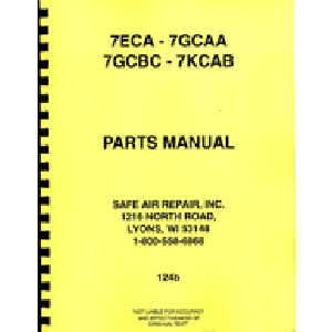 1974-1979 7ECA, 7GCAA, 7GCBC, 7KCAB Bellanca Parts Manuals