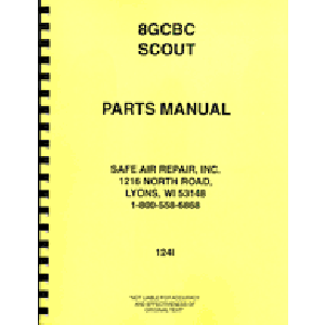 8GCBC (Scout) Bellanca Parts Manuals