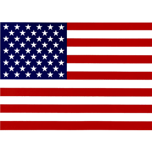 US Flags, 4-1/2" x 6", LH
