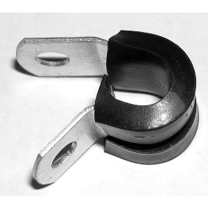 1/4" O.D. Cushioned Adel Clamp,  MS21919-DG4