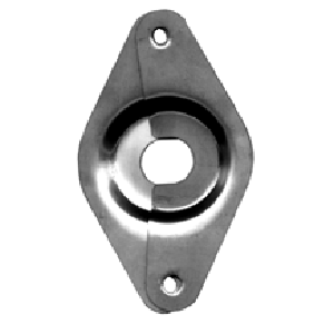 Stainless Steel Firewall Shield, 1/8" hole
