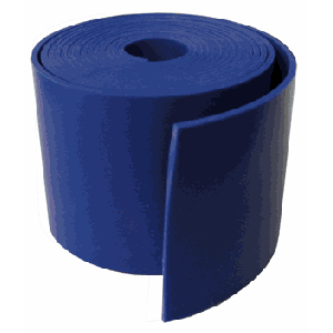 Silicone Engine Baffle Material, 3/32" Non-Reinforced, Blue